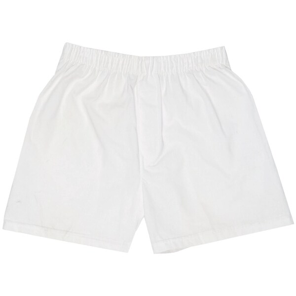 woven cotton boxer shorts