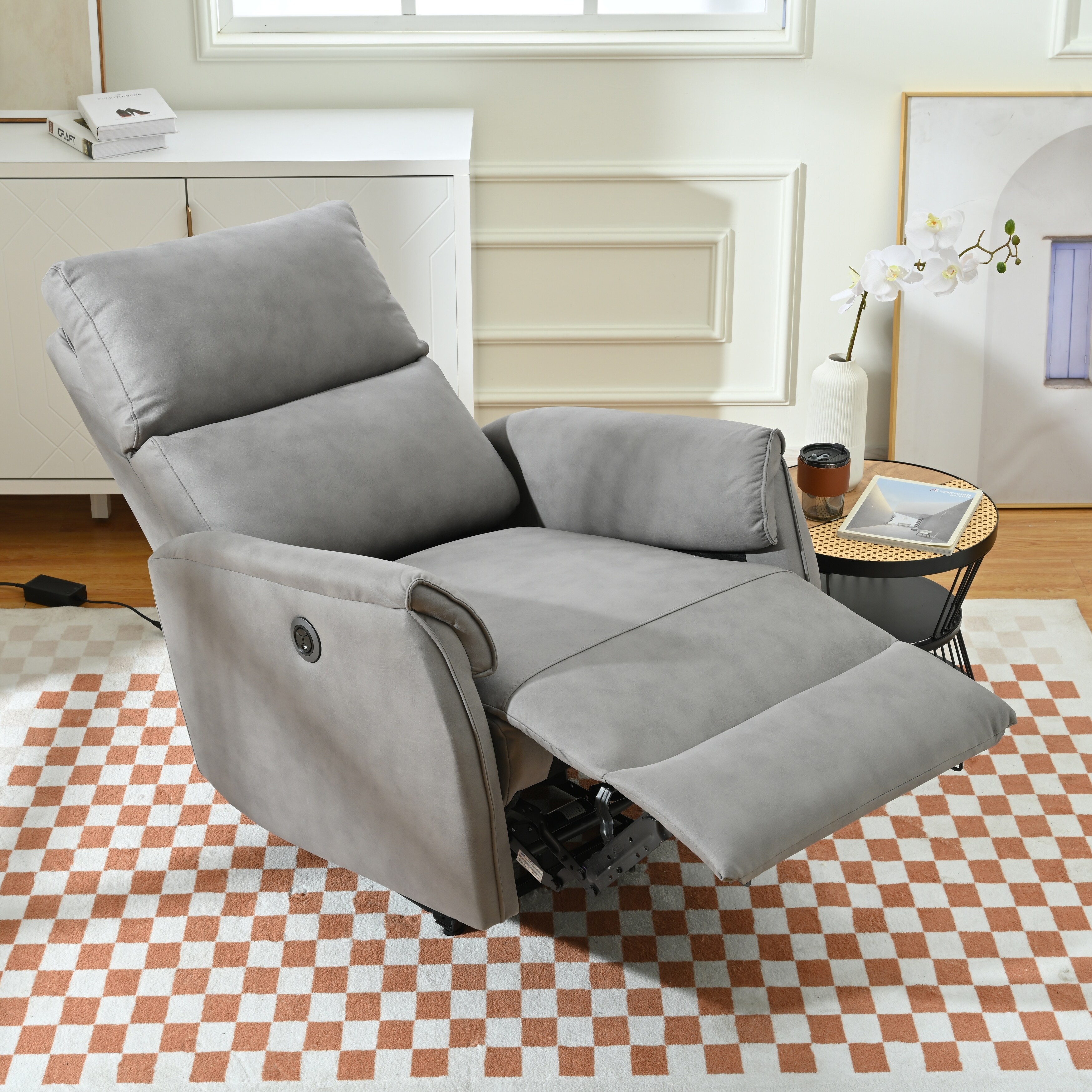Small recliner cheap chair electric