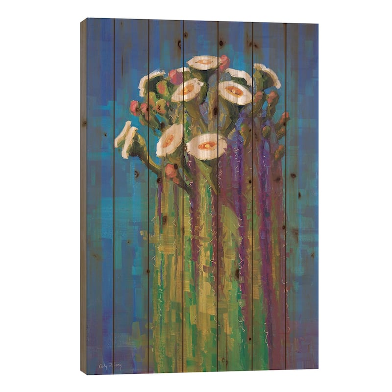 Reaching Out Print On Wood by Cody DeLong - Multi-Color - 40x26x1.5