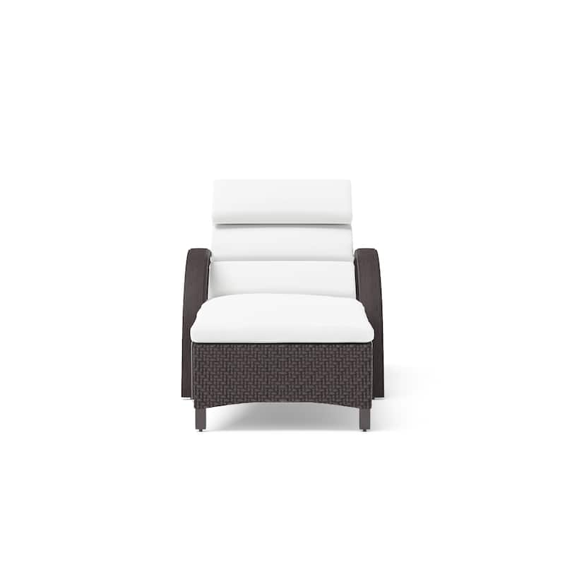 Barcelo 2 Piece Sunbrella Outdoor Patio Chaise Lounges Set