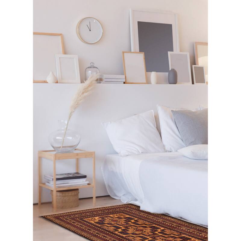 ECARPETGALLERY Hand-knotted Teimani Tan Wool Rug - 3'10 x 6'4