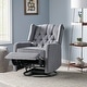 preview thumbnail 20 of 44, Mohaven Contemporary Tufted Wingback Swivel Recliner by Christopher Knight Home
