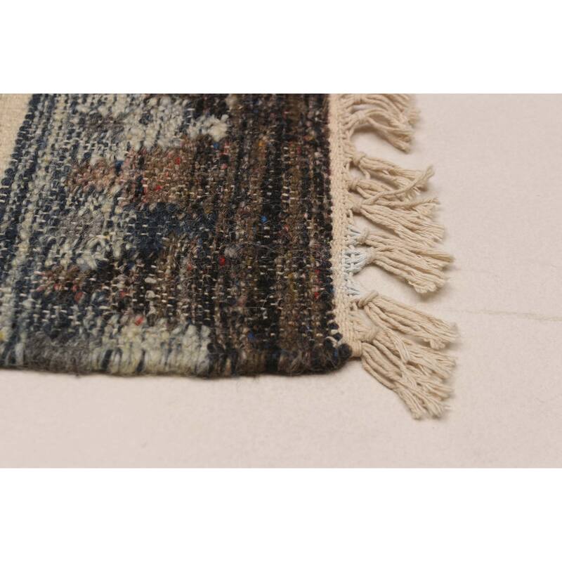 Ankara FW Grey Kilim 5'2" x 7'9" - 5'2 x 7'9
