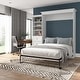 preview thumbnail 29 of 40, Versatile Queen Murphy Bed and Closet Organizer (92W) by Bestar White