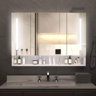 Bathroom Medicine Cabinet with Mirror & Defogging