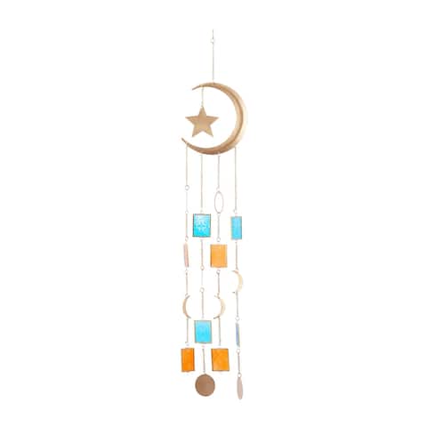 Gold Metal Contemporary Windchime