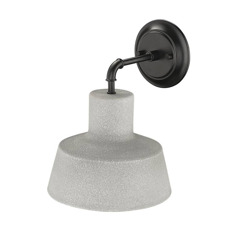 Millennium Lighting Lloyd 1 Light Outdoor Wall Sconce with Cement Shade