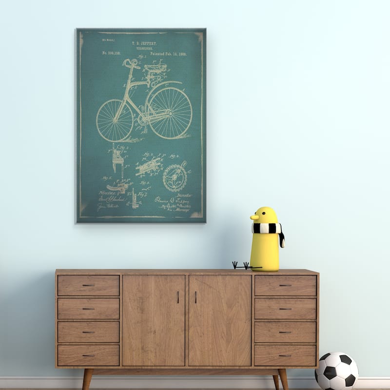Velocipede I by Grand Image Canvas Art Print