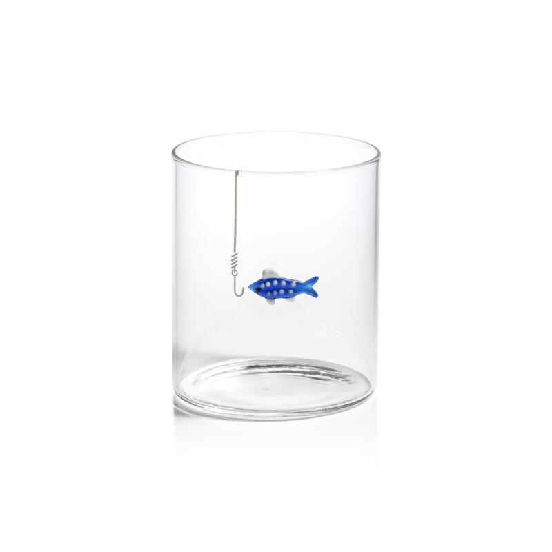 Tidal Sip Glass Tumblers, 3-Piece Assorted Set
