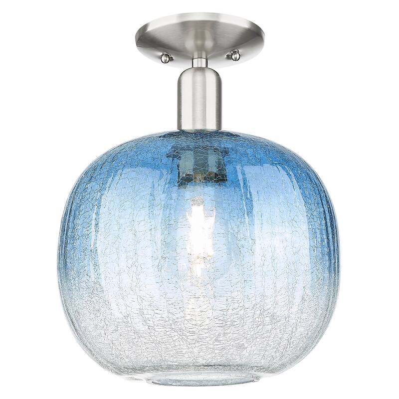 Innovations Lighting Downtown Urban - Brookhaven Sphere - 1 Light 10" Semi-Flush Mount Light