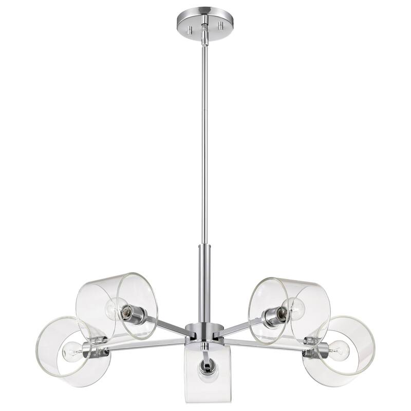 Nuvo Lighting 60/8075 Marlowe 5 Light 28" Wide Chandelier
