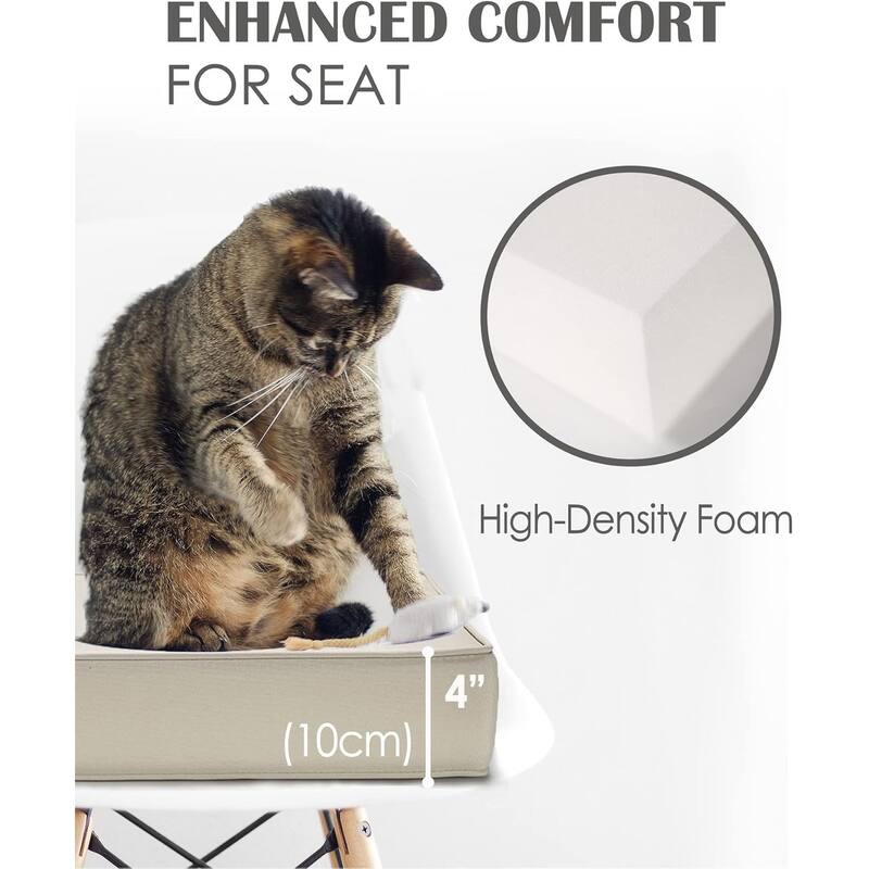 Patio Chair Cushion for Outdoor Furniture 19x19x4 Inch