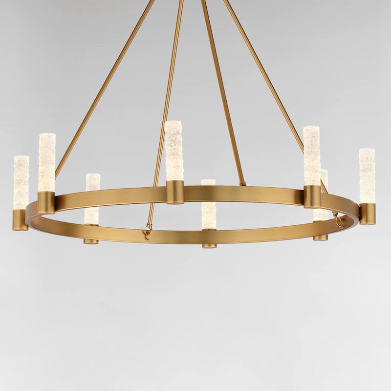 Maxim 38446IB Duchess 8 Light 36" Wide LED Ring Chandelier