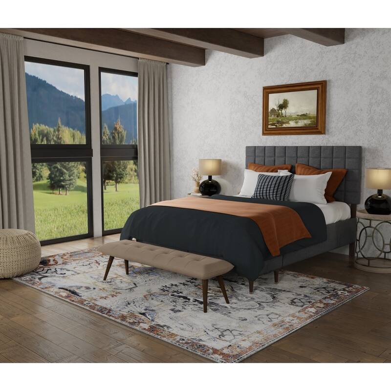 Melrose R39P2 Ikat Transitional Area Rug
