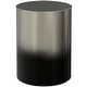 preview thumbnail 14 of 18, WYNDENHALL Lance Industrial 16 inch Wide Metal Cylinder Accent Table, Fully Assembled - 16"D x 16" W x 20.5" H