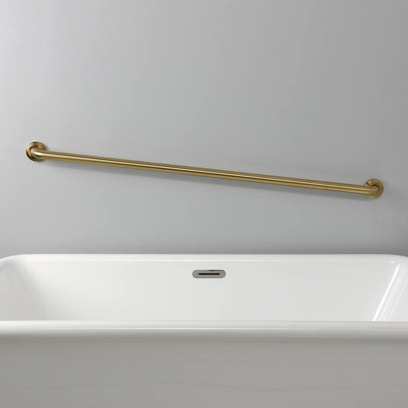 Kingston Brass Milano 48-Inch x 1-1/4 Inch O.D Grab Bar