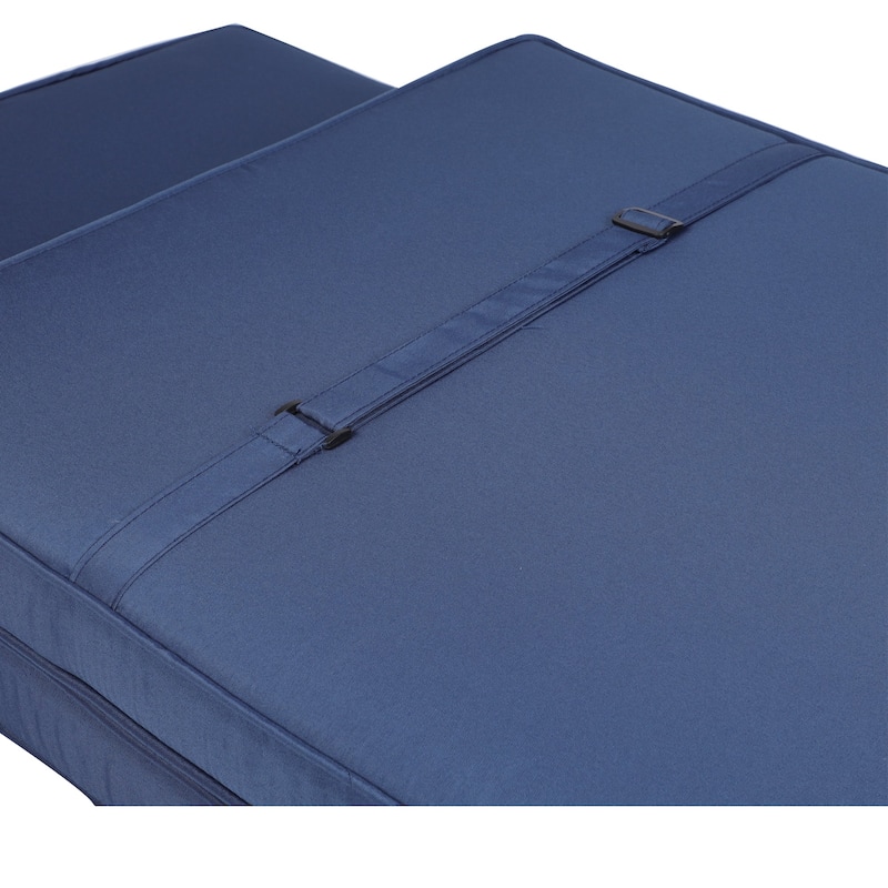 Replacement Cushion For Outdoor Chaise Lounge Chair Patio (Set of 2)
