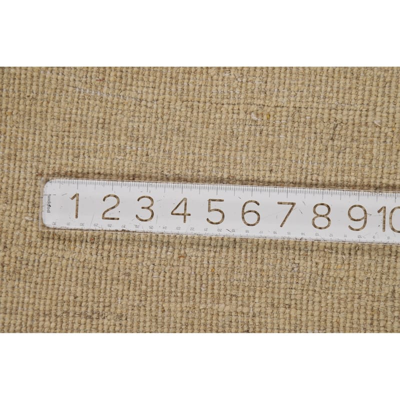Gabbeh Modern Oriental Rug Hand-Knotted Wool Carpet - 4'10"x 6'5"