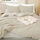 preview thumbnail 31 of 33, 3 Pieces Lightweight Summer Seersucker Bedding Comforters Sets