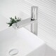 preview thumbnail 32 of 55, Stylish Nessa Single Handle Ht 12 1/2" Vessel Bathroom Faucet B-122