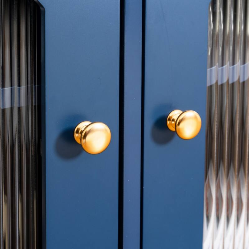 71-inchstylishTVcabinet Entertainment CenterTV stand,TVConsoleTable, Media Console,solidwood frame,Changhong glass door