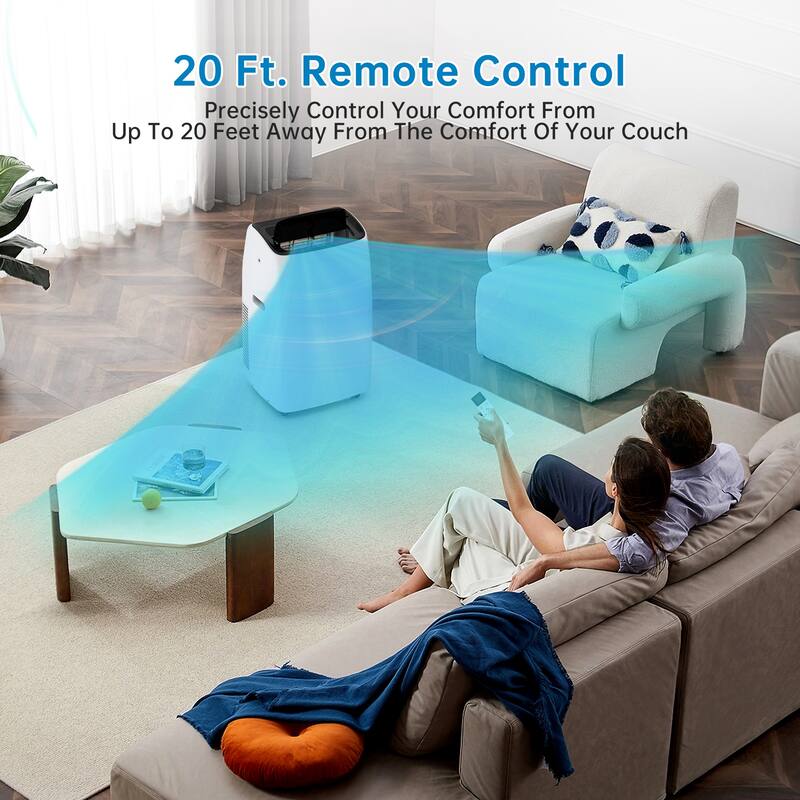 14000 BTU Portable Air Conditioner, Portable AC Unit with Remote