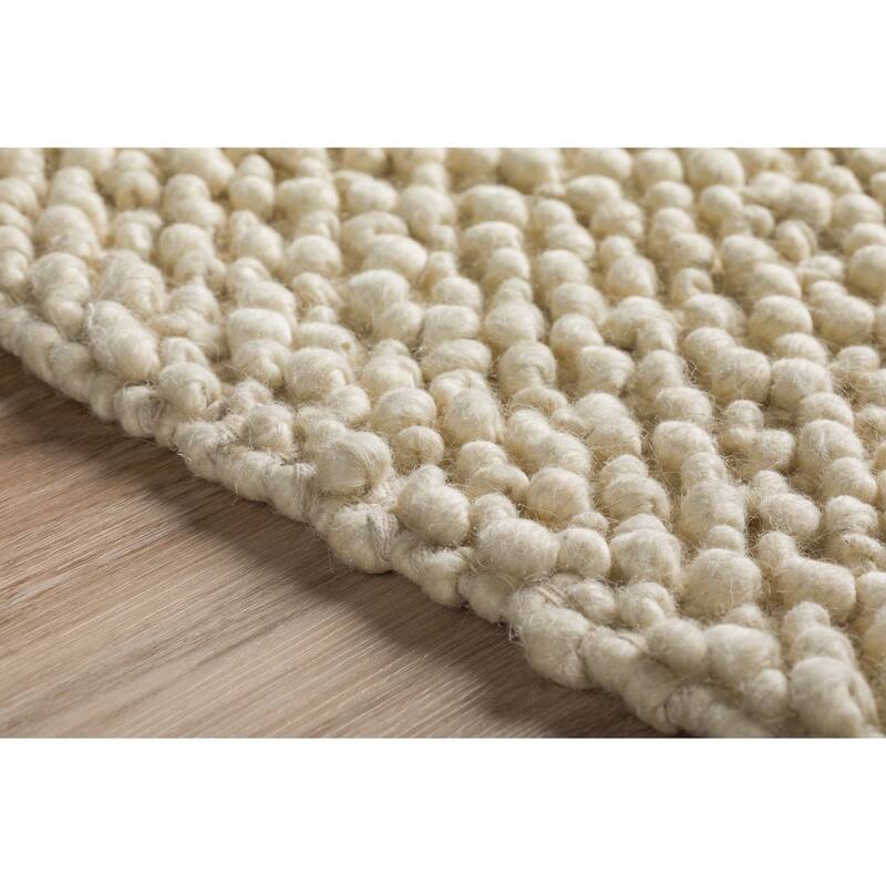 Addison Boulder Chunky Hand-loomed Wool Area Rug