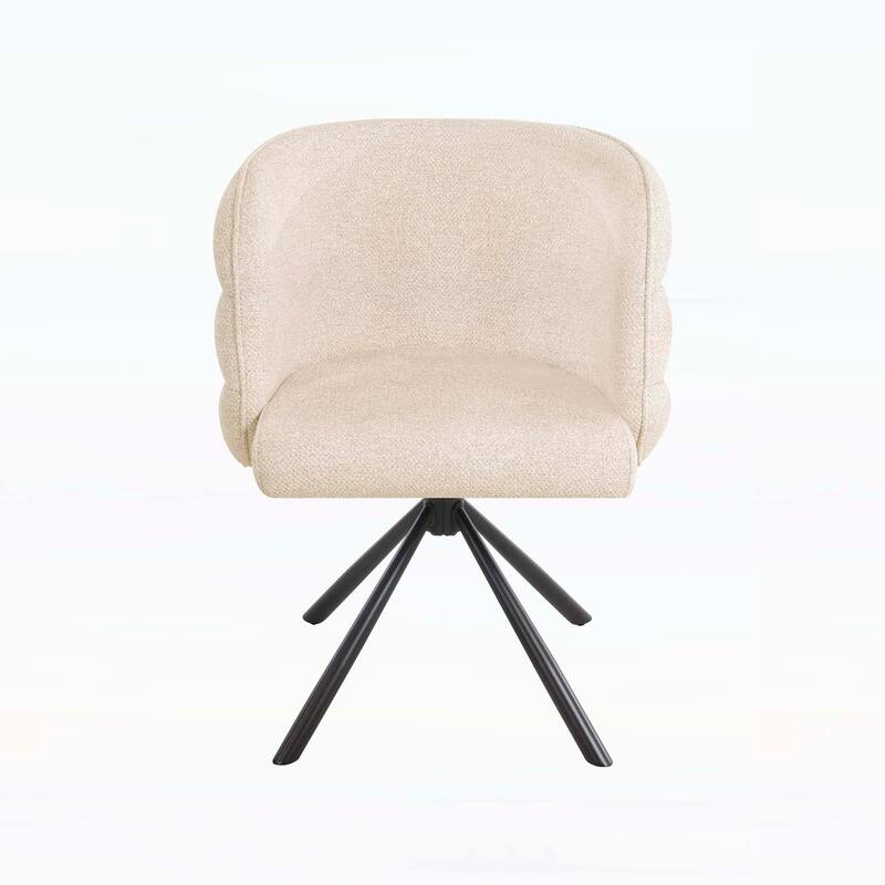 270° Modern Swivel Home Office Desk Chairs Set of 2,for Comfort and Style