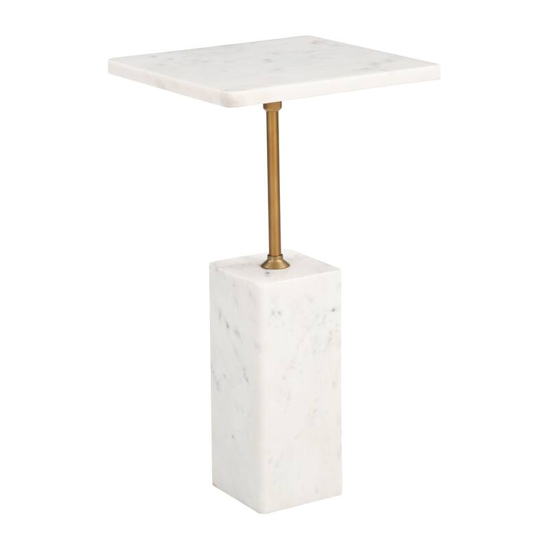 Naht Side Table White