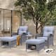 Option Grey-Gray Rattan