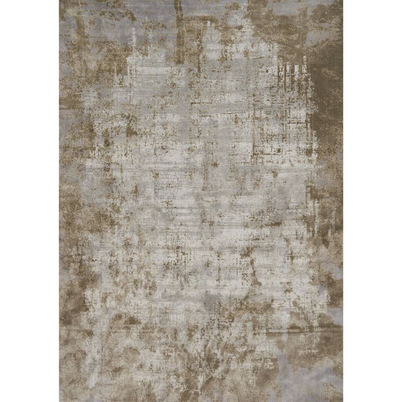Alexander Home Mason Abstract Modern Distressed Rug