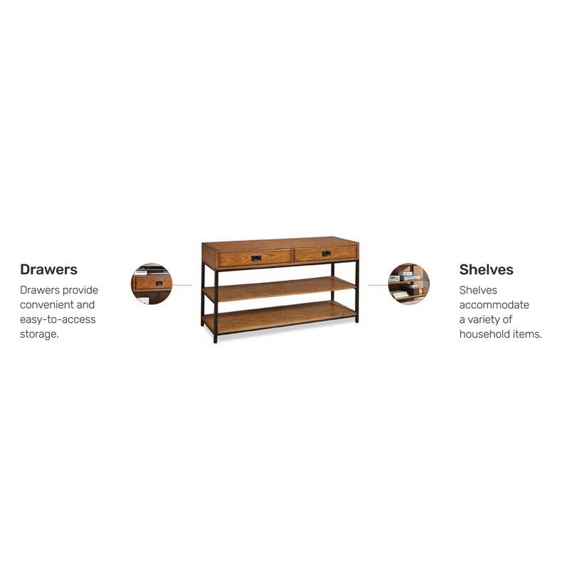 Modern Craftsman Media Console by Homestyles