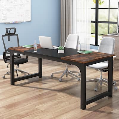 6FT Modern Rectangular Conference Table - 70.86" L x 31.49" W x 29.52" H