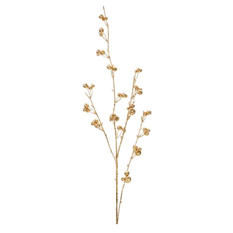 Glittered Berry Artificial Christmas Twig Sprays - 41" - Set of 6