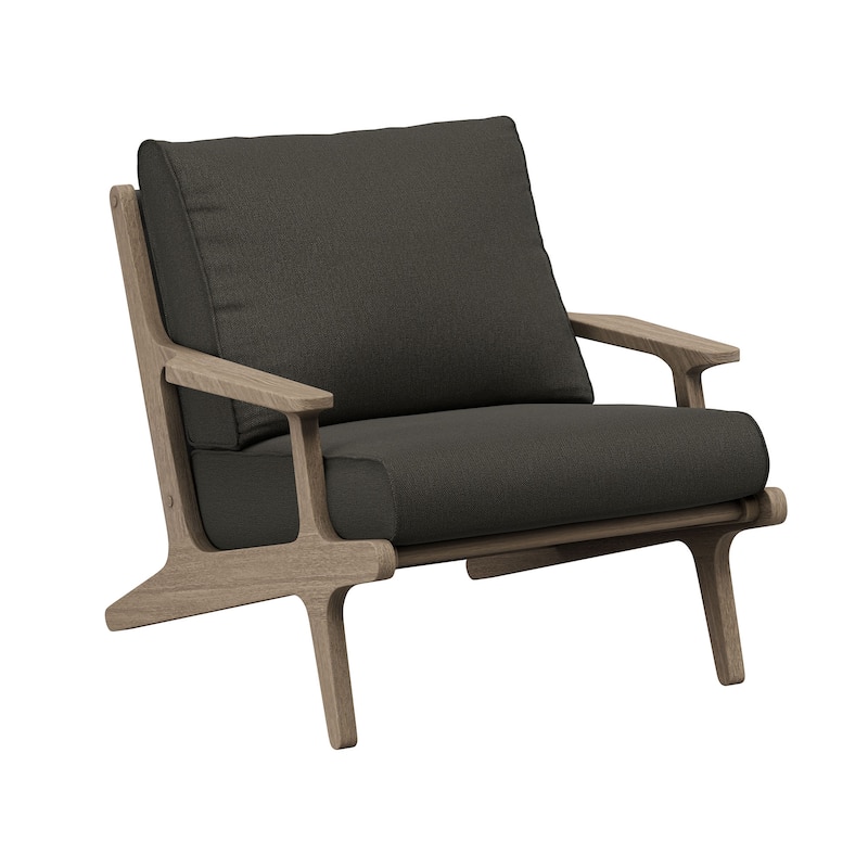 Saratoga Outdoor Patio Teak Wood Armchair