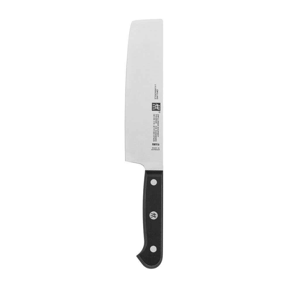 ZWILLING Gourmet 6.5-inch Nakiri Knife - Black