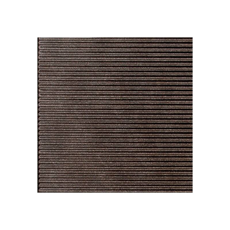 FASÄDE Rib 4-foot x 8-foot PVC Wall Panel in Smoked Pewter - Sample
