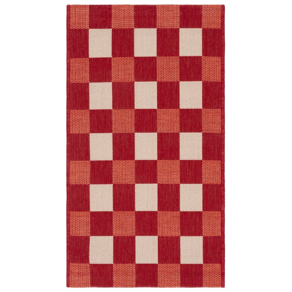 SAFAVIEH Courtyard Meryem Indoor/Outdoor Washable Backyard Patio Rug