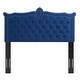 preview thumbnail 29 of 65, Louisa Tufted Performance Velvet Twin Headboard