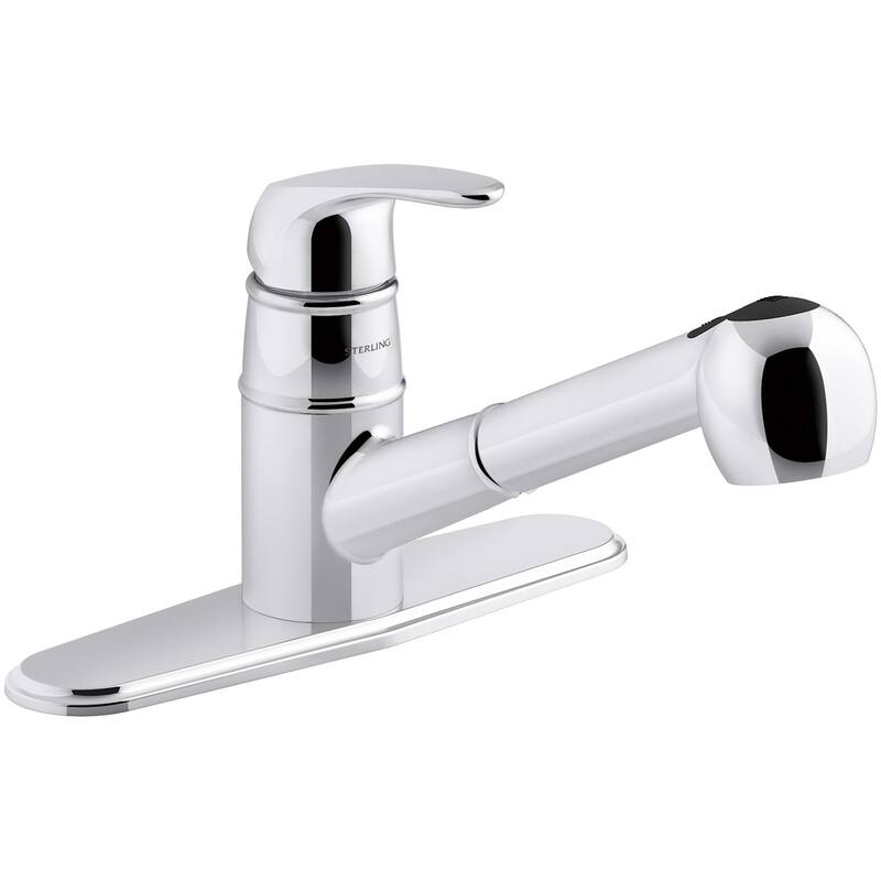 Sterling Valton 1.5 GPM Single Hole Pull Out Kitchen Faucet