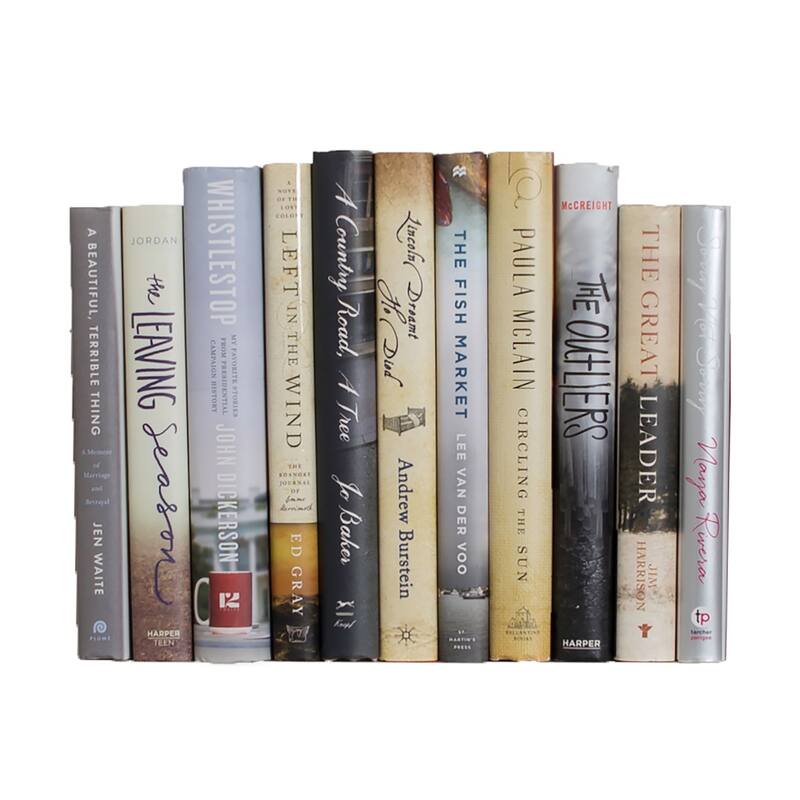 Books Grey Decorative Accessories: Foggy Days Dust Jacket ColorPak