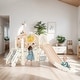 preview thumbnail 3 of 30, Kids Slide Playset Structure, Freestanding Castle Climbing Playhouse