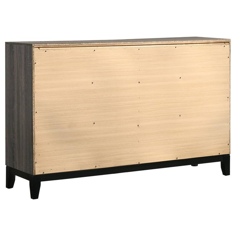 Cabrillo Grey Oak 6-drawer Dresser