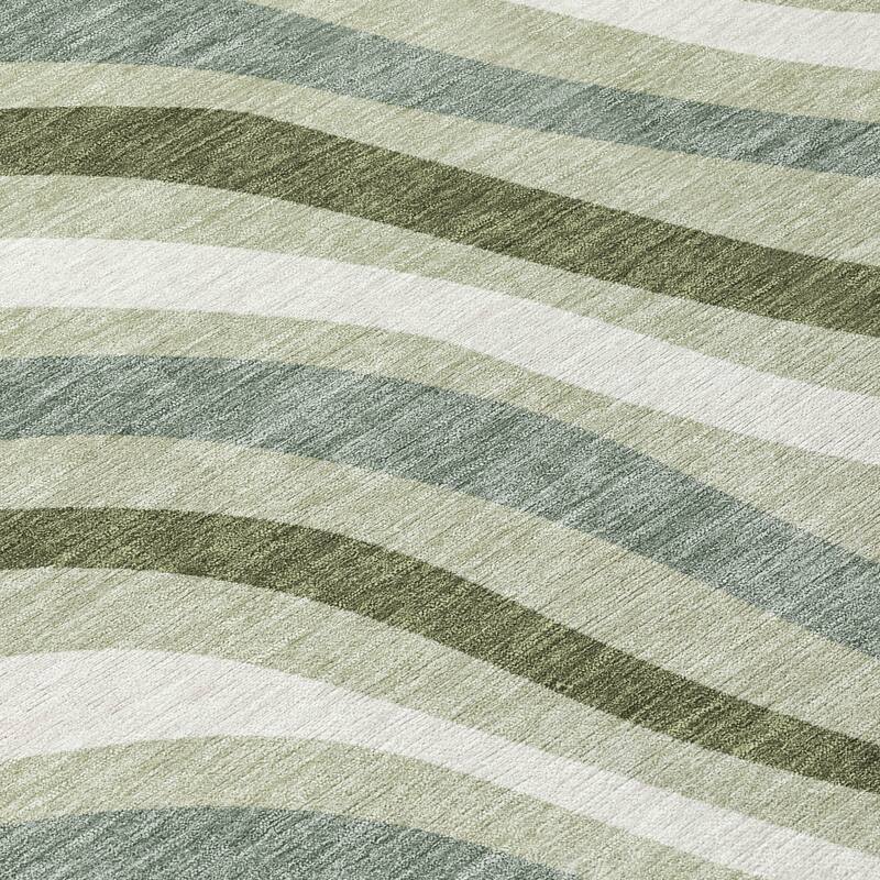 Machine Washable Indoor/ Outdoor Traditional Mimi Chantille Rug