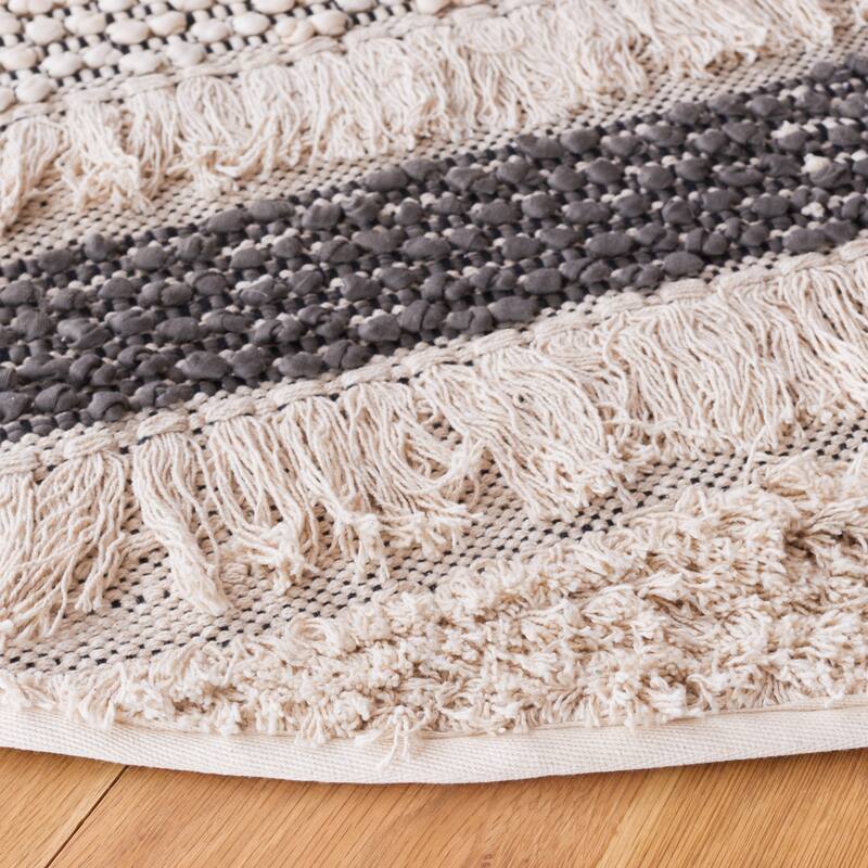 SAFAVIEH Handmade Natura Jaidyn Stripe Rug