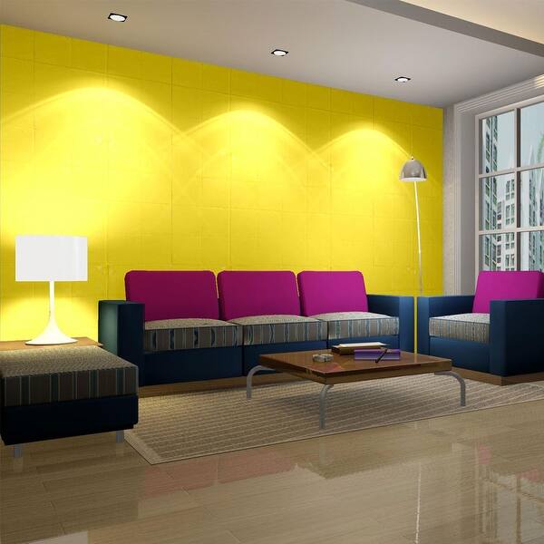 Shop 3d Wall Panels 24 X24 Foam Self Stick Wall Decoration Wall