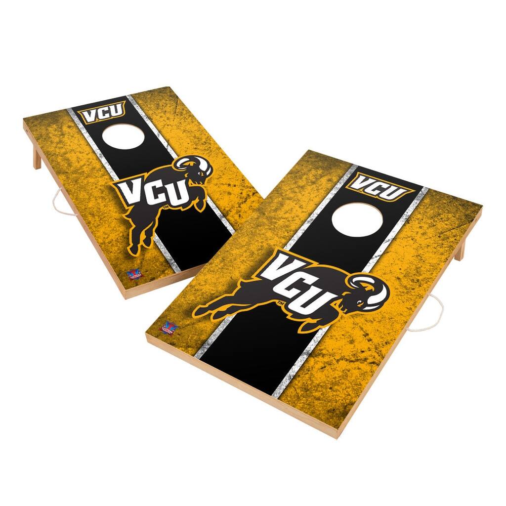 Vintage Virginia Commonwealth University Rams VCU Regulation 2x4 Cornhole Set