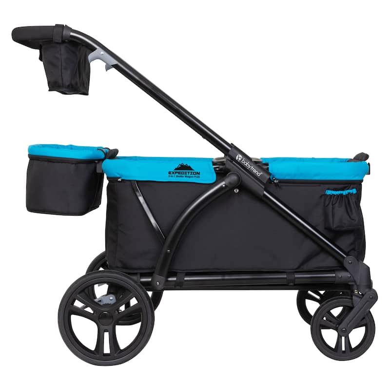 Baby Trend Expedition 2 in 1 Stroller Wagon Plus, Ultra Marine