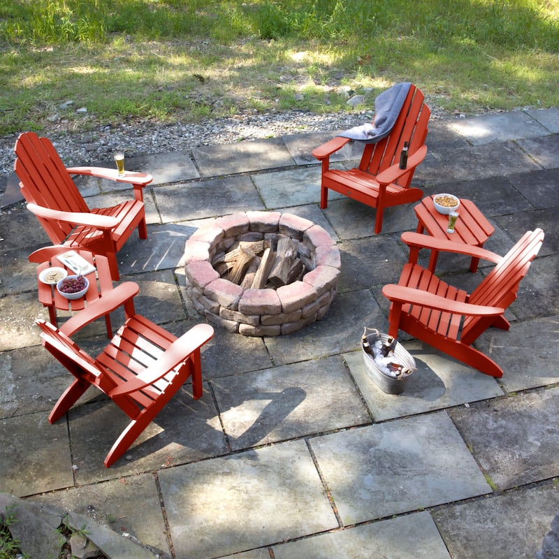 HIGHWOOD 6-Piece Adirondack Conversation Set