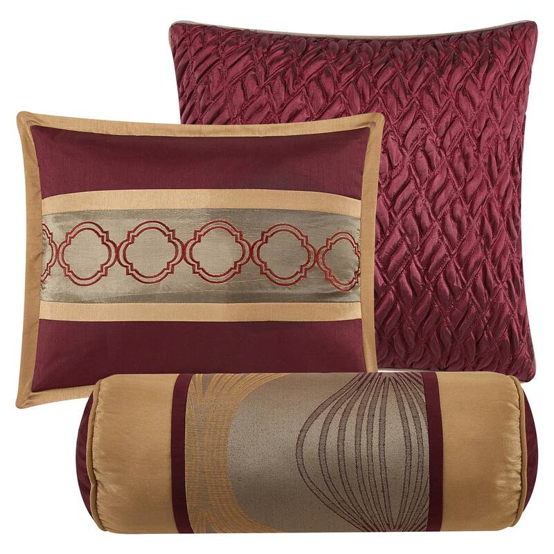 Grand Avenue Daniella 7-Piece Modern Geometric Comforter Set